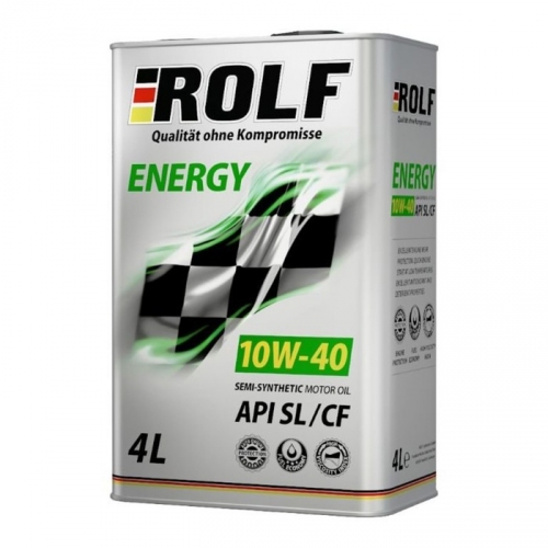 Купить Масло моторное ROLF Energy 10W-40 SL/CF (4л) в интернет-магазине Ravta – самая низкая цена