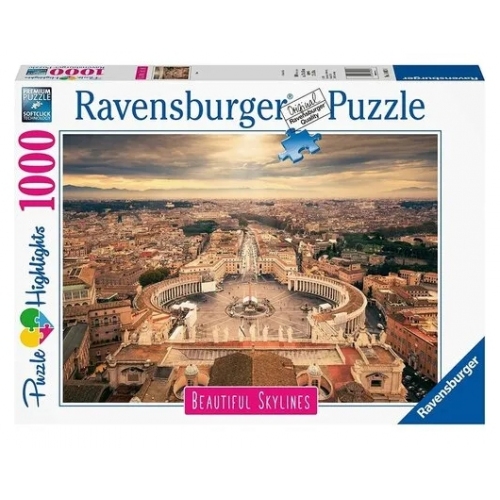 Купить Ravensburger. Пазл карт. 1000 арт.14082 "Красивые горизонты, Рим" в интернет-магазине Ravta – самая низкая цена