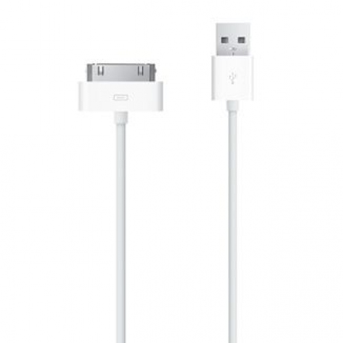 Купить Кабель 30-pin to USB для iPhone 3g/3gs/4/4s, 1 м (белый) в интернет-магазине Ravta – самая низкая цена