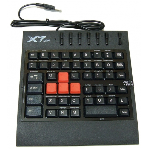 Купить Клавиатура A4Tech X7-G100 USB (черный) в интернет-магазине Ravta – самая низкая цена