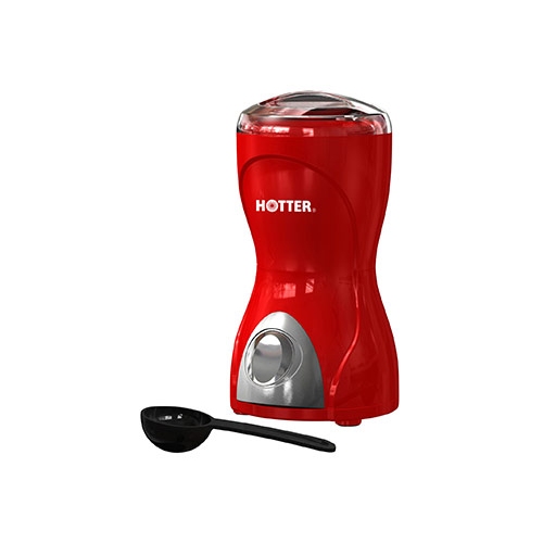 Купить Кофемолка электрическая HOTTER красная HX-200, размеры 19х10см. в интернет-магазине Ravta – самая низкая цена