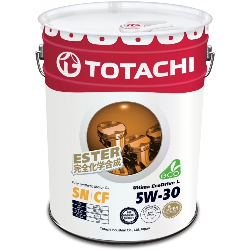 Купить Масло TOTACHI Ultima EcoDrive L Fully Synthetic SN/CF 5W-30 (20л) в интернет-магазине Ravta – самая низкая цена