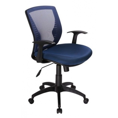 Купить Кресло Бюрократ CH-897/BL/TW-10 спинка сетка синий сиденье синий в интернет-магазине Ravta – самая низкая цена