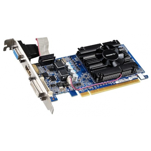 Купить Видеокарта GIGABYTE GeForce 210 GV-N210D3-1GI V6.0 1Гб PCIE16 GDDR3 в интернет-магазине Ravta – самая низкая цена