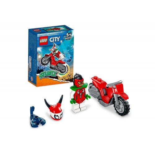 Купить LEGO City Трюковой мотоцикл Отчаянной Скорпионессы 60332 в интернет-магазине Ravta – самая низкая цена
