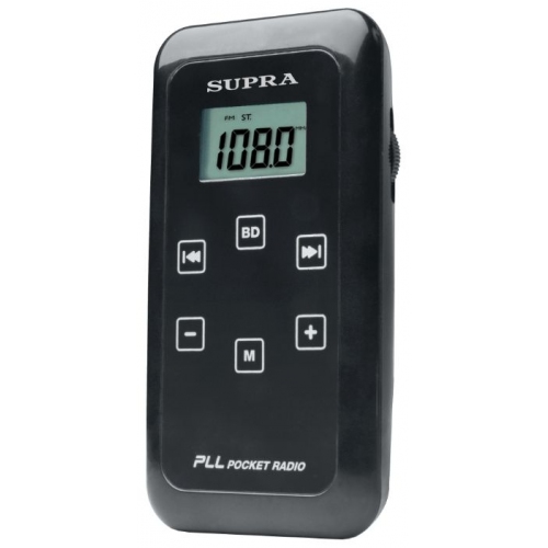 Купить Радиоприемник Supra ST-104 (черный) в интернет-магазине Ravta – самая низкая цена