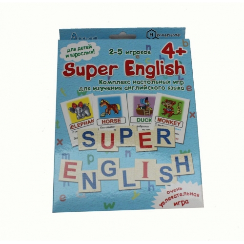 Купить Алиса. Наст. игра "Super English" в интернет-магазине Ravta – самая низкая цена