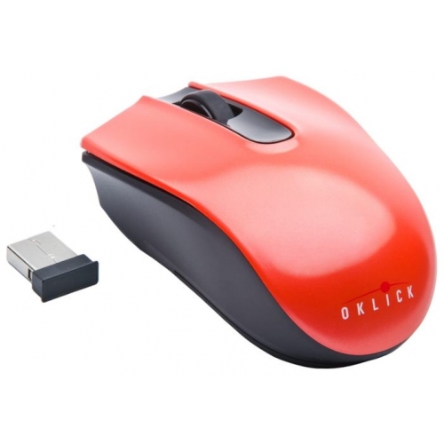 Купить Мышь Oklick 565SW Black/Red Cordless Optical 800DPI 3Butt Nano receiver USB в интернет-магазине Ravta – самая низкая цена
