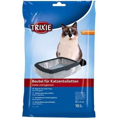 Купить 4051 Пакеты уборочные для кошачьих туалетов XL:  56 x 71 см, 10 шт в интернет-магазине Ravta – самая низкая цена