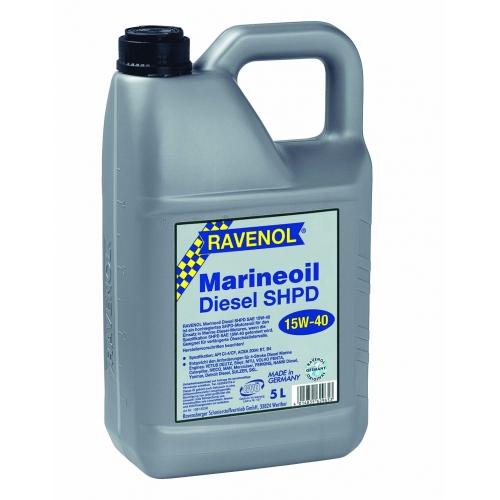 Купить Моторное масло RAVENOL Marineoil Diesel SHPD 15W40 (5л) в интернет-магазине Ravta – самая низкая цена