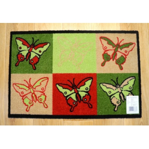 Купить Коврик Carpets Inter придверный Deco-Up Бабочки 500*750мм 00026662 в интернет-магазине Ravta – самая низкая цена