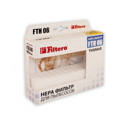 Купить Фильтр для пылесосов FILTERO FTH06 HEPA (R) в интернет-магазине Ravta – самая низкая цена