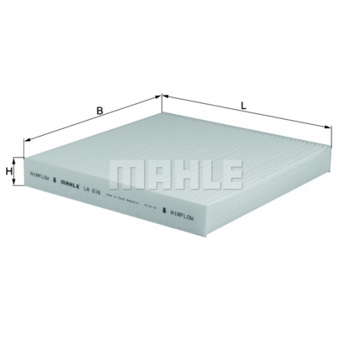 Купить LA216 Фильтр, воздух во внутренном пространстве в интернет-магазине Ravta – самая низкая цена