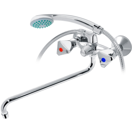 Купить Смеситель для ванны/раковины Лазер S-образный излив 400 Варион (1018361) в интернет-магазине Ravta – самая низкая цена