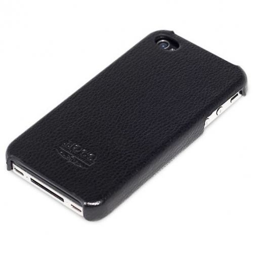 Купить Кожаный чехол-накладка HOCO Duke back cover case для iPhone 4/4s (черный) в интернет-магазине Ravta – самая низкая цена