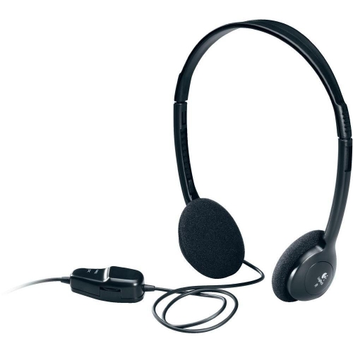Купить Гарнитура Logitech Stereo Headset Dialog-220 (980177-0000) в интернет-магазине Ravta – самая низкая цена