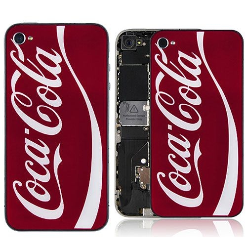 Купить Задняя панель Coca Cola для iPhone 4 (красный) в интернет-магазине Ravta – самая низкая цена
