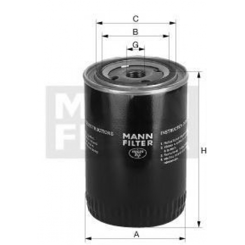 Купить WP928/81 Mann Фильтр масляный   в интернет-магазине Ravta – самая низкая цена