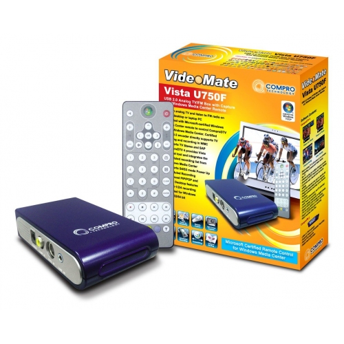 Купить ТВ Тюнер Compro VideoMate Vista U750F в интернет-магазине Ravta – самая низкая цена