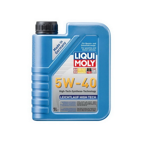 Купить 8028 LiquiMoly НС-синт.мот.масло Leichtlauf High Tech 5W-40 SN/CF;A3/B4(1л) в интернет-магазине Ravta – самая низкая цена