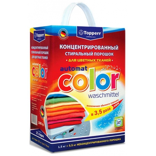Купить Концентрированный стиральный порошок Topperr 3204 Color в интернет-магазине Ravta – самая низкая цена