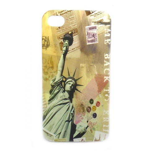 Купить Чехол-накладка для iPhone 4/4s, Америка в интернет-магазине Ravta – самая низкая цена
