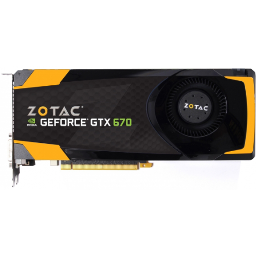 Купить Видеокарта ZOTAC GeForce GTX 670 ZT-60304-10P PCI-E 3.0 в интернет-магазине Ravta – самая низкая цена
