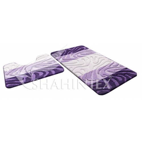 Купить Набор ковриков для ванной Shahintex PP Mix 4К фиолетовый 500*800мм+500*500мм 00933940 в интернет-магазине Ravta – самая низкая цена
