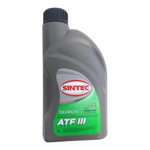 Купить Масло Sintec ATF III Dexron (1л) в интернет-магазине Ravta – самая низкая цена