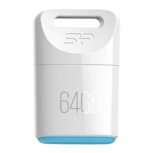 Купить Флеш диск USB Silicon Power 64Gb Touch T06 USB2.0 белый в интернет-магазине Ravta – самая низкая цена