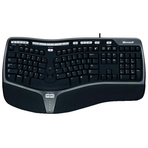 Купить Клавиатура Microsoft Natural Ergonomic Keyboard 4000 Black USB (черный) в интернет-магазине Ravta – самая низкая цена