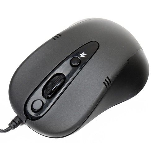 Купить Мышь A4Tech V-Track N-370FX оптическая (1600dpi) USB2.0 для ноутбука (4but) (серый/черный) в интернет-магазине Ravta – самая низкая цена