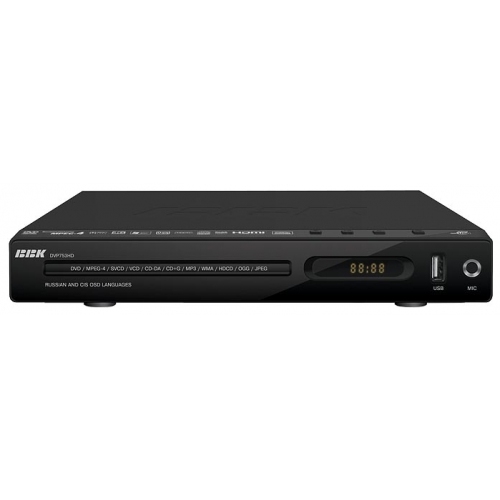 Купить Dvd плеер BBK DVP753HD(500песен диск) чёрный в интернет-магазине Ravta – самая низкая цена