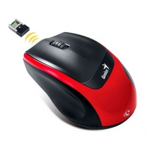 Купить Мышь Genius DX-7000 красный/черный оптическая (1200dpi) беспроводная USB для ноутбука (2but) в интернет-магазине Ravta – самая низкая цена