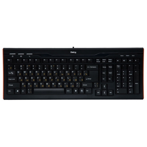 Купить Клавиатура Dialog KP-113BU BLACK в интернет-магазине Ravta – самая низкая цена
