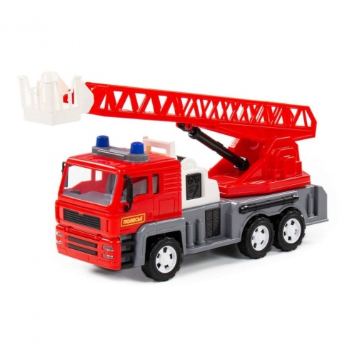 Купить Полесье. "Алмаз" автомобиль-пожарный инерционный (в сеточке) арт.86723 в интернет-магазине Ravta – самая низкая цена