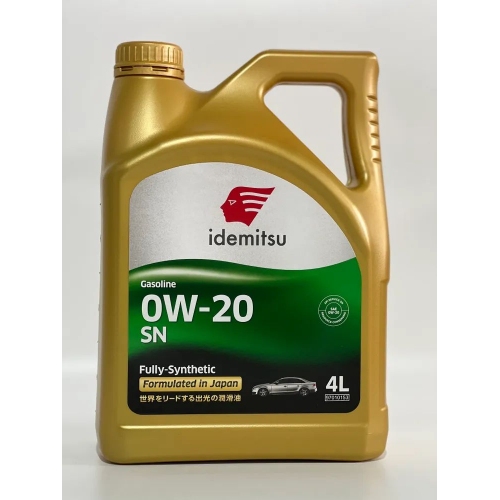 Купить Моторное масло для легковых автомобилей IDEMITSU SN 0W-20 F-S (4л) в интернет-магазине Ravta – самая низкая цена
