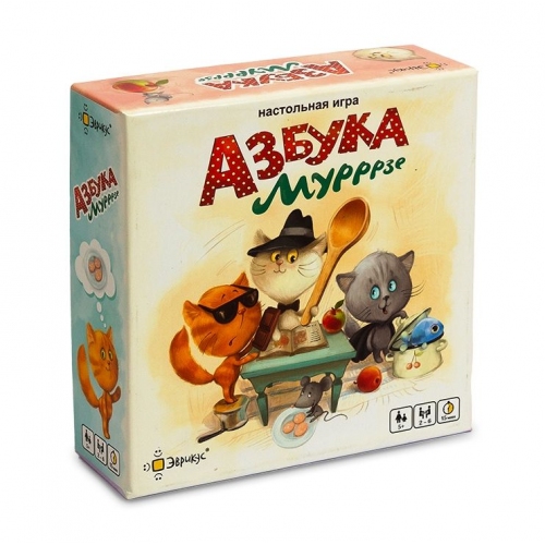 Купить Эврикус. Настольная игра "Азбука Мурррзе" арт.PG-17079 в интернет-магазине Ravta – самая низкая цена