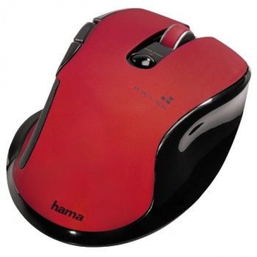 Купить Мышь Hama Н-50420 красный оптическая (1600dpi) беспроводная USB в интернет-магазине Ravta – самая низкая цена