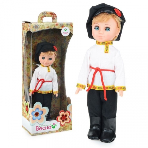Купить Весна. Кукла "Мальчик в русском костюме" 30 см.арт.В3909 в интернет-магазине Ravta – самая низкая цена