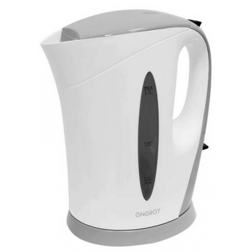 Купить Чайник ENERGY E-215 (1,7 л) бело-серый 2200 вт в интернет-магазине Ravta – самая низкая цена