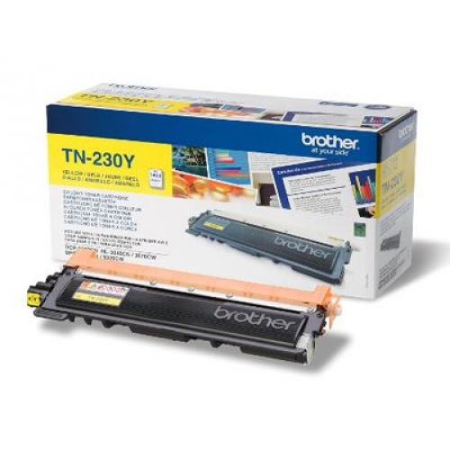 Купить Тонер для принтера Brother TN230Y yellow (1400стр) для  DCP-9010, HL-3040 в интернет-магазине Ravta – самая низкая цена