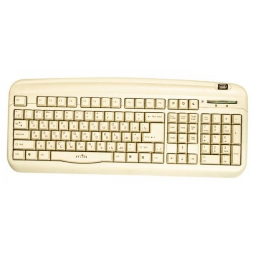 Купить Клавиатура Oklick 300M бел (PS/2+USB)+ USB порт в интернет-магазине Ravta – самая низкая цена