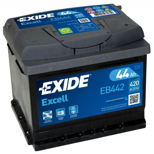 Купить Аккумулятор EXIDE Excell EB442 44Ah 420A в интернет-магазине Ravta – самая низкая цена