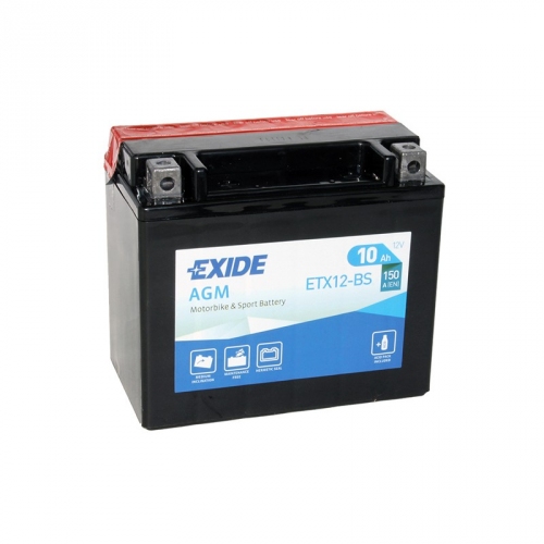 Купить Мото аккумулятор EXIDE ETX12-BS 10Ah 150A в интернет-магазине Ravta – самая низкая цена
