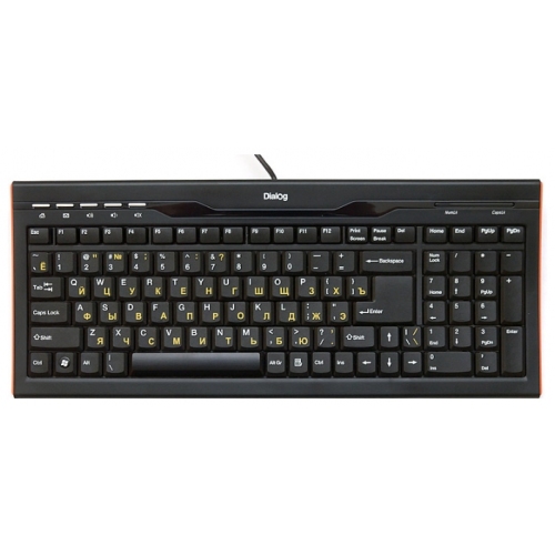 Купить Клавиатура Dialog KP-115BUH BLACK в интернет-магазине Ravta – самая низкая цена