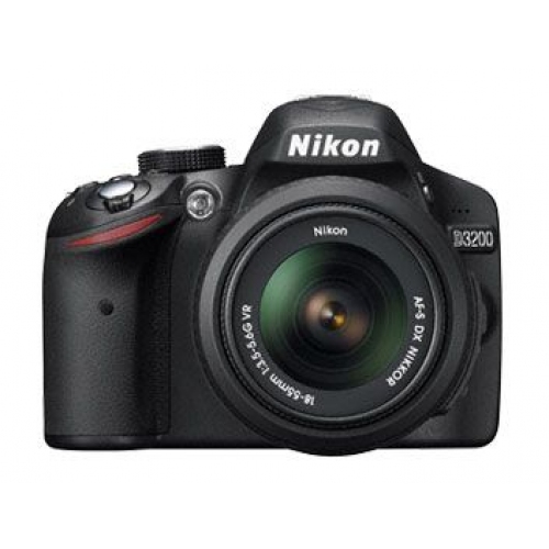 Купить Фотокамера Nikon D3200 KIT black 24.2Mpix 18-55VRII 3" 1080p SD Набор с объективомEN-EL14 в интернет-магазине Ravta – самая низкая цена