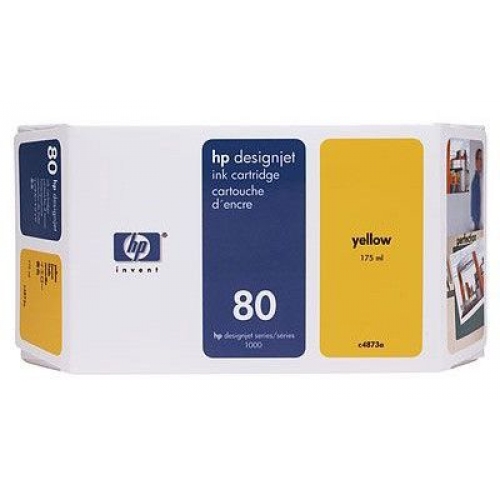 Купить Картридж струйный HP C4848A yellow for DesignJet 1050, 1055 No. 80 в интернет-магазине Ravta – самая низкая цена
