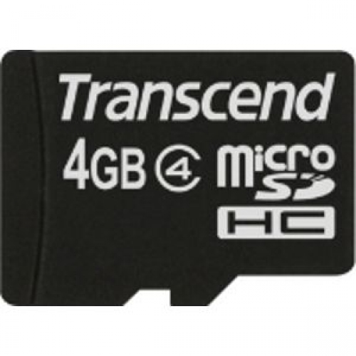 Купить Карта памяти Transcend Micro SDHC Card 4GB Class 4 (no adapter) (TS4GUSDC4) в интернет-магазине Ravta – самая низкая цена