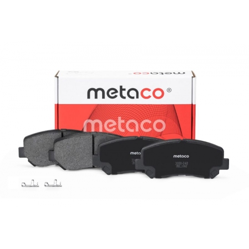Купить 3000-048 METACO Колодки тормозные передние к-кт в интернет-магазине Ravta – самая низкая цена
